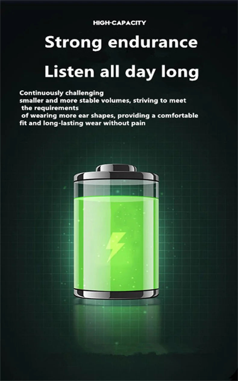 Open-Ear Wireless Bluetooth 5.3 Ear Clip Headphones with HD Stereo Sound