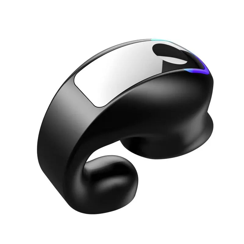 Open-Ear Wireless Bluetooth 5.3 Ear Clip Headphones with HD Stereo Sound