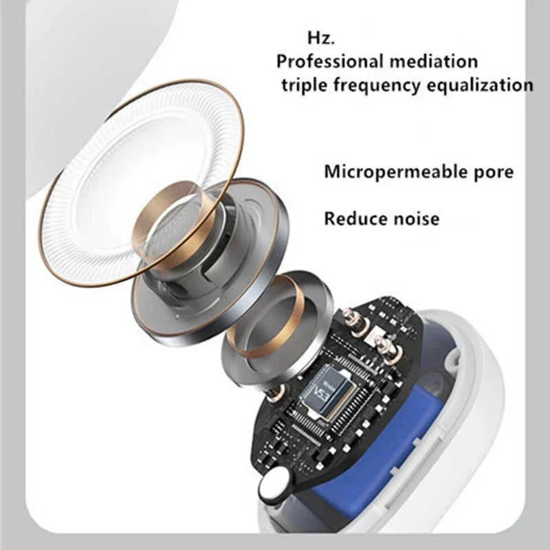 Open-Ear Wireless Bluetooth 5.3 Ear Clip Headphones with HD Stereo Sound